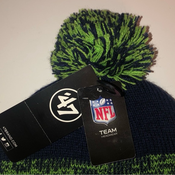 Seattle Seahawks ‘47 Brand Winter Hat - - Picture 2 of 8